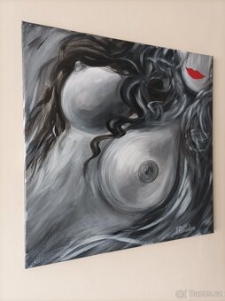 Akt 50x50, DOPRAVA ZDARMA - 2