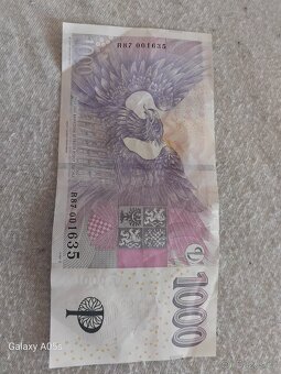 Výroční bankovka 1000 - 2