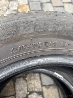 Bridgestone 215/60 R16c letní pneumatiky - 2