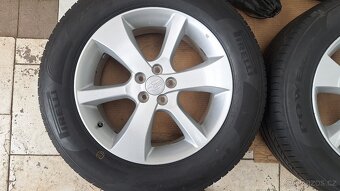 Alu kola Subaru 17" 5x100 letní pneu 225/60 R17 6+mm - 2