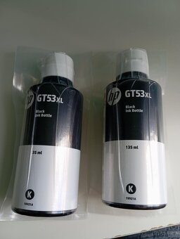 2 nerozbalené náplně GT53XL 135ml Black - 2