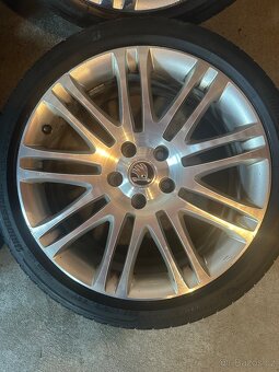 ALU Kola ŠKODA 5x112 R18 LUXON Letní Pneu 225/40/18 - 2