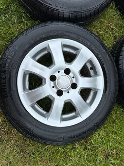 Alu kola 14” 4x100 + letní pneu Barum - 2