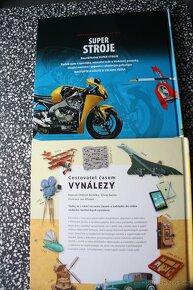 Velká encyklopedie s 3 D obrázky + Cestovatel časem Vynálezy - 2