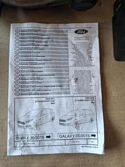 Elektrické výsuvné tažné na Ford S-max, Galaxy 2015-2020 - 2