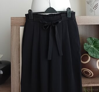 Zara dámské široké 3/4 kalhoty vel. S - 2