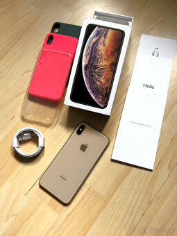 ‼️ iPhone XS MAX 256GB GOLD / KRÁSNÝ STAV ‼️ - 2