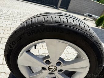 ALU KOLA VW 5X112 R16 + LETNI PNEU 1965/60 R16 - 2