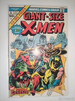 Marvel Giant-Size X-Men 1 (1975) 1. výtisk Storm Colossus Ni - 2