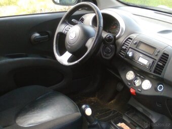 NISSAN MICRA K12 1.5 dCi. KUPÉ ČERNÁ METAL.SUPER AUTÍČKO - 2