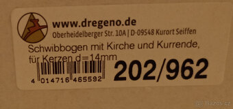 Dřevěný svícen - limitovaná edice - 2