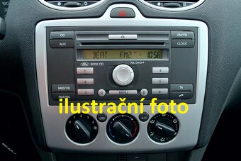 Autorádio Ford 6000 CD oranžový displej - 2