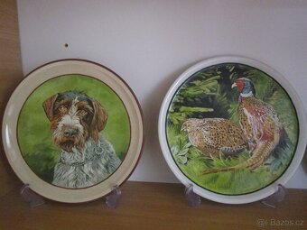 obrazy pro myslivce-bažant-tetřev-jelen-olejomalba - 2