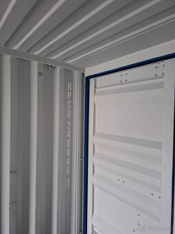Modrý lodní kontejner 20\' se 3 dveřmi – flexibilní - 2
