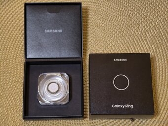 Nový Samsung Galaxy Ring stříbrný titan vel. 6 se zárukou - 2
