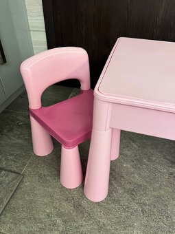 Dětský stolek a židle Newbaby - 2