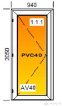 Prodám vedlejší vchodové dveře - 2