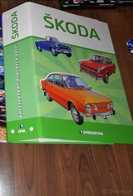 Modely aut,pořadač+plakáty Škoda - 2