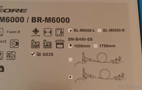 Brzdová páka SHIMANO DEORE BL-M6000-L - 2