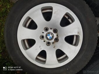 ALU KOLA BMW - 5x120 - r17 + PNEU 245/55/17 - 4ks - 2