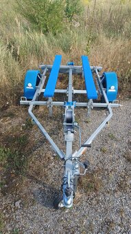 Vozík, přepravník skútrů, nafukovacích člunů, lodí 600 kg - 2