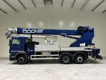Autožeriav a plošina 46m/6000kg - 2