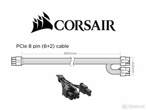 Corsair Type 4 (Type 3) -- náhradní psu kabely ke zdrojům - 2