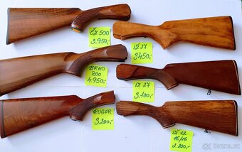 Prodám pažby na zbraně, tel. 728 167 401 - 2