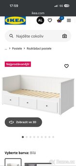 Nová sedací souprava Ikea Hemnes bílá - 2