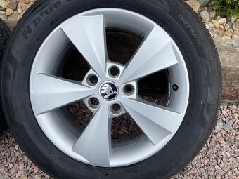 Sada originálních kol Škoda VELORUM 5x112 R16 - 2