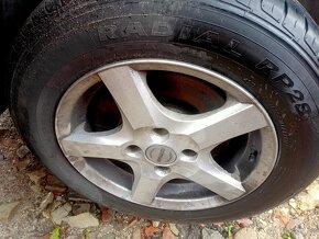 Prodám ALU kola 195/65R15 na Peugeot 307 - 2
