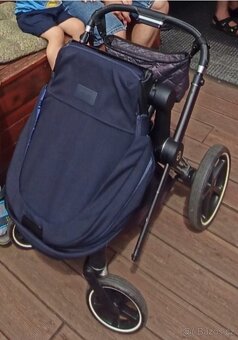 Cybex PRIAM 3 MIDNIGHT BLUE PLUS, CHROME BLACK - 2