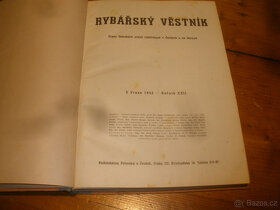 Rybářský věstník ,svázané ročníky 1942 a1943 - 2