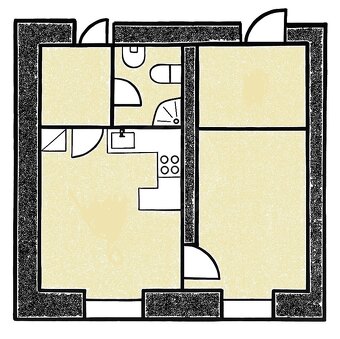 PRODEJ APARTMÁNU 2+KK, SVĚTLÍK, LIPENSKO - 2