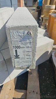 Překlad nenosný Porfix 125×250×1000 mm - 6 KS - 2