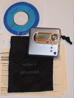 Minidisc walkman SONY MZ NH600D, NetMD, HI MD, MDLP - 2