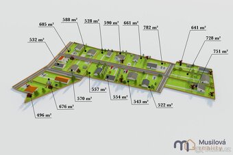 Prodej stavebního pozemku 532 m2 - 2