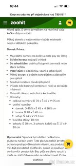 Domeček pro kočky/psy - 2