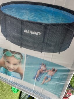 Bazen Marimex Florida Ratan 3,66 m průměr kulatý nepoužitý - 2