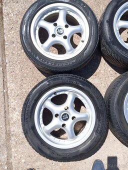 Sada alu kol 4x 108, ET 16, včetně pneu 185/55 R 14 - 2