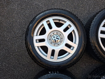 Originální Alu VW kola 16" 5 x 100 ET 42, disk 6.5Jx16H2 - 2