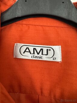 Košile k obleků oranžová vel. 37 - 2