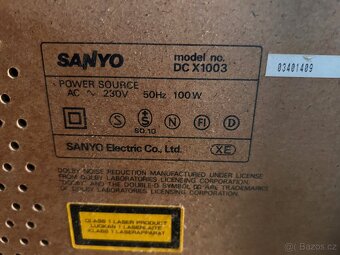 Rádio vež SANYO DC X1003 - 2