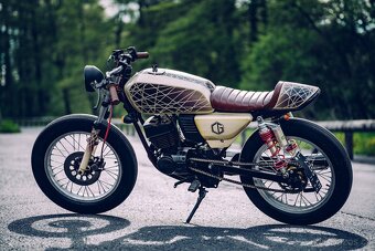 Motorka Suzuki TRS118 (café racer) - 2