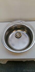 Nerez dřez kulatý - 2