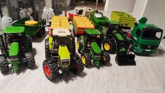 Bruder – traktory + vleky + příslušenství - 2