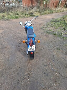 Jawa pionýr 50 zimní projekt... - 2