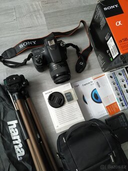 SONY Alpha SLT-A58 + stativ Hama - 2