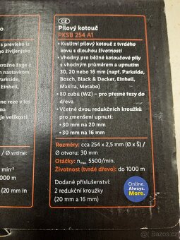 Pilový kotouč 80zubu - 2