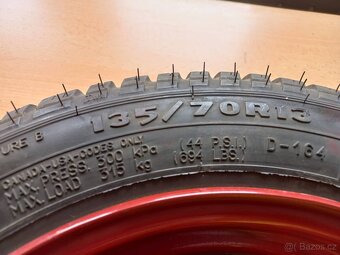 Rezervní kolo 135/70 R13 - 2